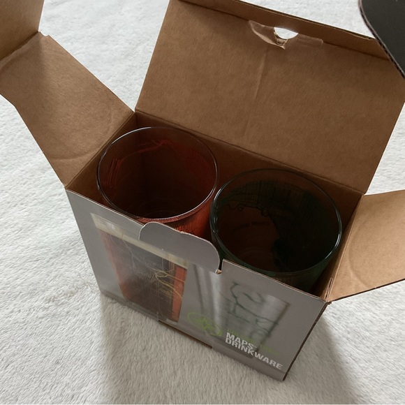 University of Miami Maps Drinkware Coral Gables Two 16 Oz. Pint Glasses - Picture 4 of 16